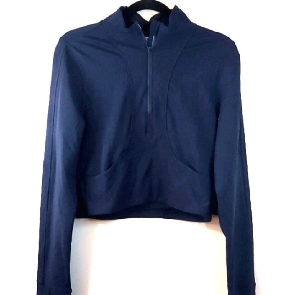 90 Degree Cropped 3/4 Zip